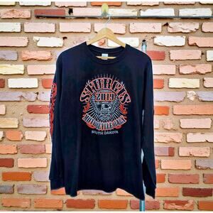 Sturgis Motorcycle Rally 2019 Long Sleeve Tshirt M
